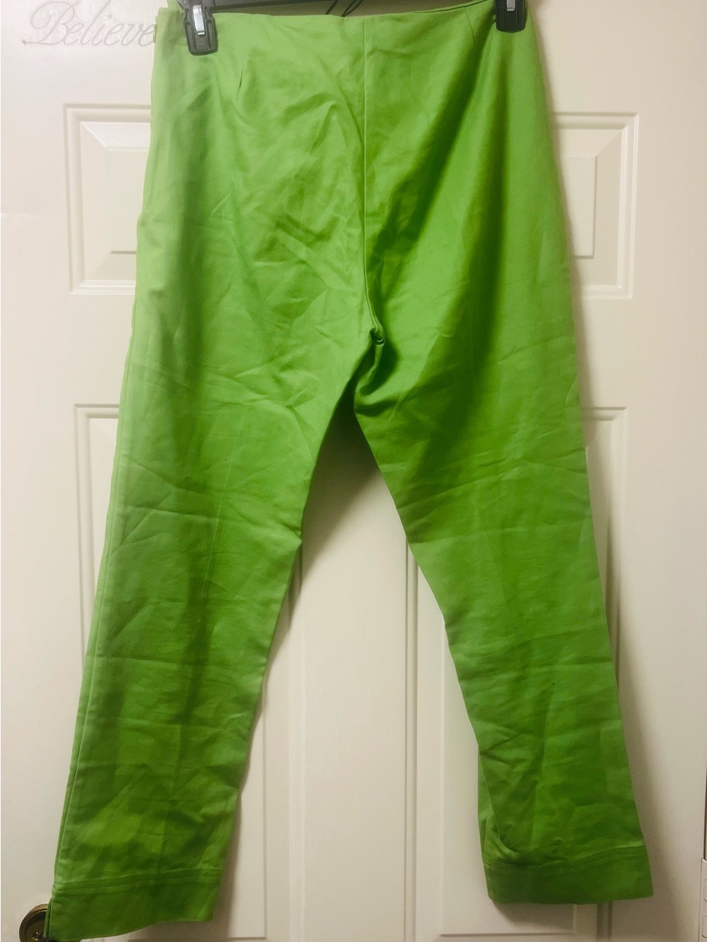 Charter Club Bright Green Stretch Sweatpants (Bin 5-43)